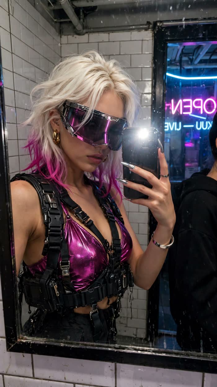 KUU mirror selfie